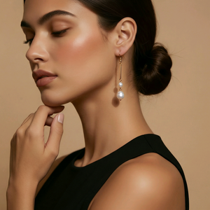 Drop pearl Earrings 