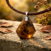 Natural Ambar  Pendant 