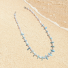 Collar de Perlas de Agua Dulce y Larimar